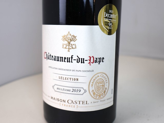 Châteauneuf-du-pape maison castel 2019 (3x) - afbeelding 2 van  4