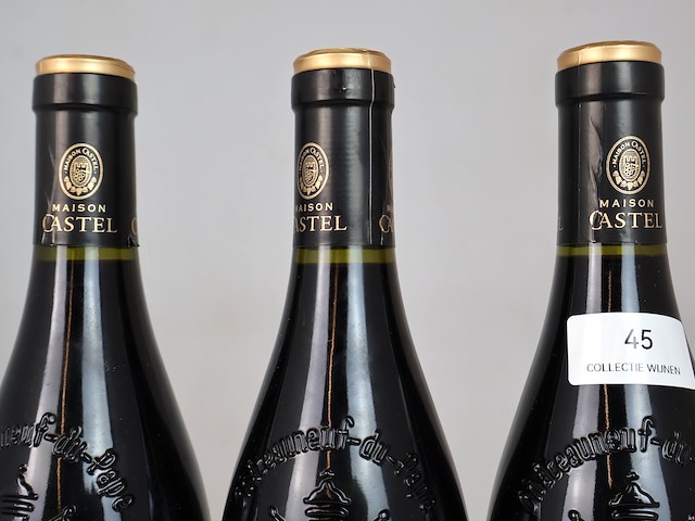 Châteauneuf-du-pape maison castel 2019 (3x) - afbeelding 4 van  4