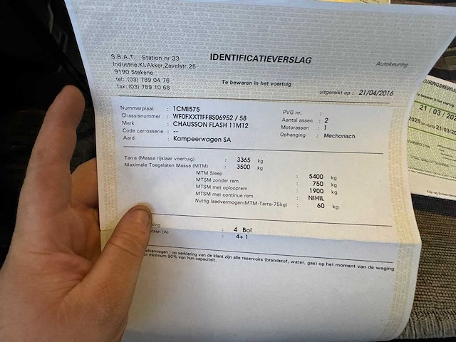 Chausson flash 11m12 - camper - afbeelding 55 van  67