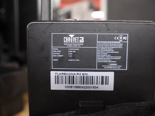 Chauvet dj flarecon air2 - afbeelding 6 van  6