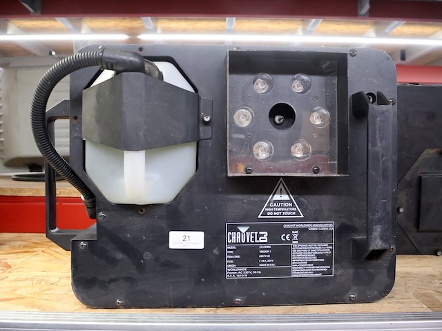 Chauvet licht & rookmachine (x2) - afbeelding 2 van  5