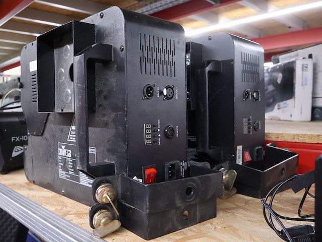 Chauvet licht & rookmachine (x2) - afbeelding 4 van  5