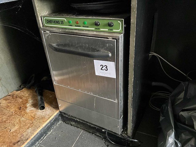 Chef-king 35 korvenvaatwasmachine - afbeelding 1 van  6