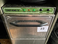 Chef-king 35 korvenvaatwasmachine - afbeelding 2 van  6