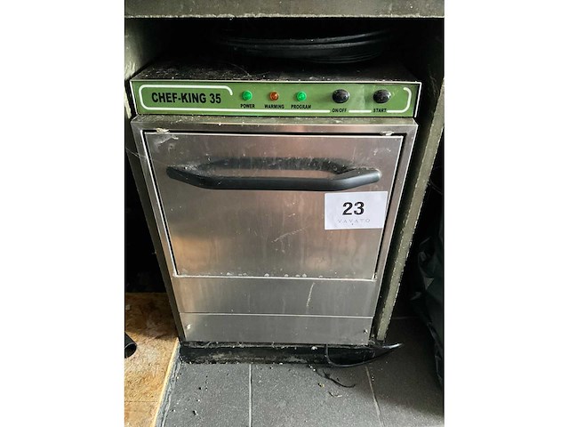 Chef-king 35 korvenvaatwasmachine - afbeelding 3 van  6