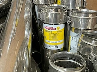 Cheminées poujoulat partij inox rookgasafvoerbuizen - afbeelding 3 van  12