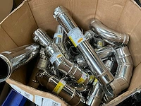 Cheminées poujoulat partij inox rookgasafvoerbuizen