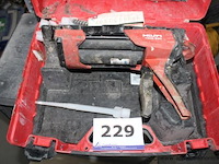 Chemische ankerpistool - hilti - hdm 330 toebehoren - koffer - afbeelding 1 van  2