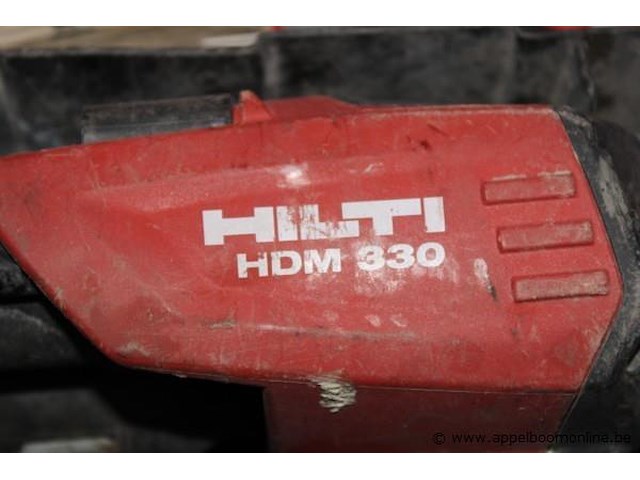 Chemische ankerpistool - hilti - hdm 330 toebehoren - koffer - afbeelding 2 van  2