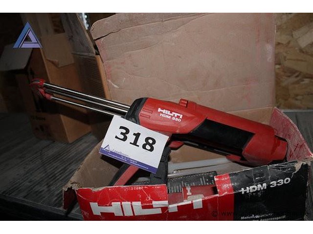 Chemische ankerpistool - hilti - hdm 330 - afbeelding 1 van  1
