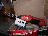 Chemische ankerpistool - hilti - hdm 330 - afbeelding 1 van  1