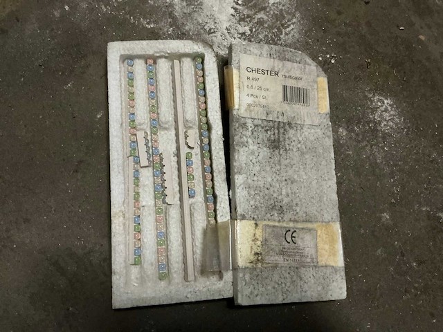 Chester multicolor 2200st. keramische wandtegeltjes - afbeelding 1 van  3