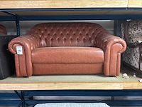 Chesterfield look zetel 2-zit - afbeelding 1 van  3