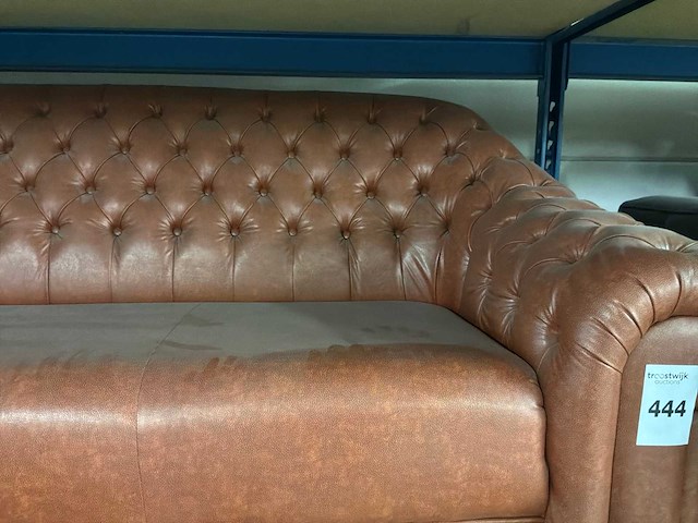 Chesterfield look zetel 3-zit - afbeelding 2 van  3