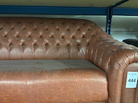 Chesterfield look zetel 3-zit - afbeelding 2 van  3