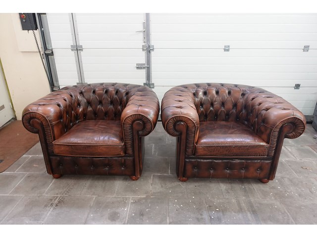 Chesterfield salon set - afbeelding 1 van  10