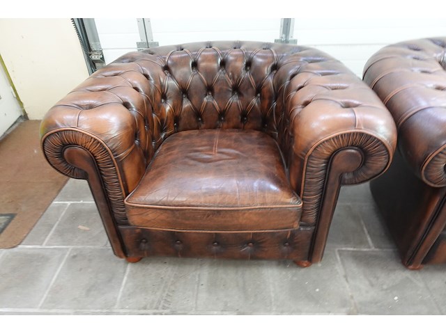 Chesterfield salon set - afbeelding 3 van  10