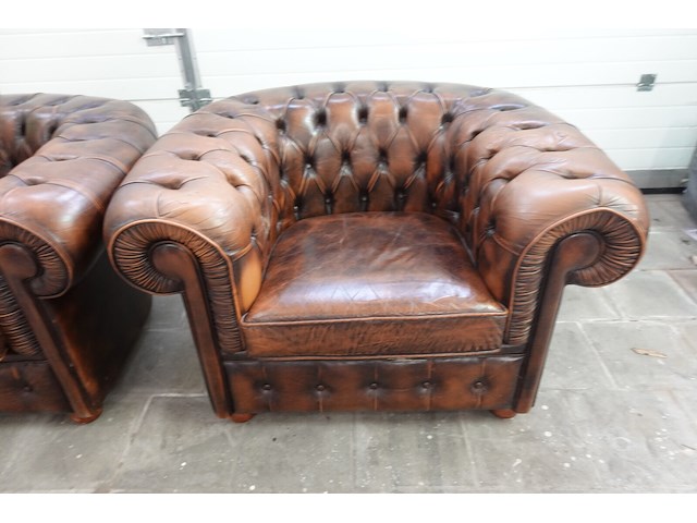 Chesterfield salon set - afbeelding 4 van  10