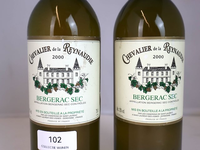 Chevalier de la reynaudie bergerac sec 2000 (2x) - afbeelding 2 van  3