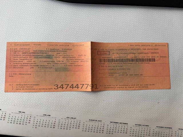 Chevrolet - - suburban - car - 2009 - afbeelding 5 van  20