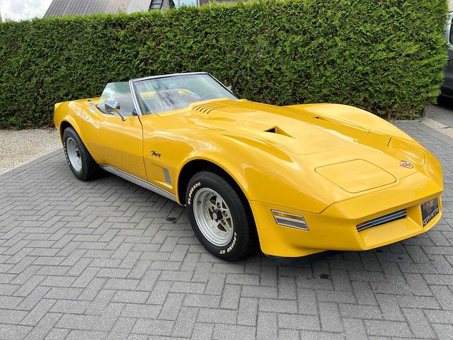 Chevrolet - corvette c3 stingray cabrio - oldtimer - afbeelding 7 van  13