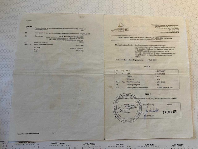 Chevrolet - g2500 - van - afbeelding 9 van  20