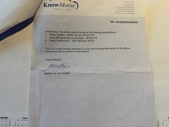 Chevrolet - g2500 - van - afbeelding 11 van  20