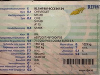 Chevrolet - spark - 1.0 16v lt+ bi-fuel - car - 2011 - afbeelding 9 van  17