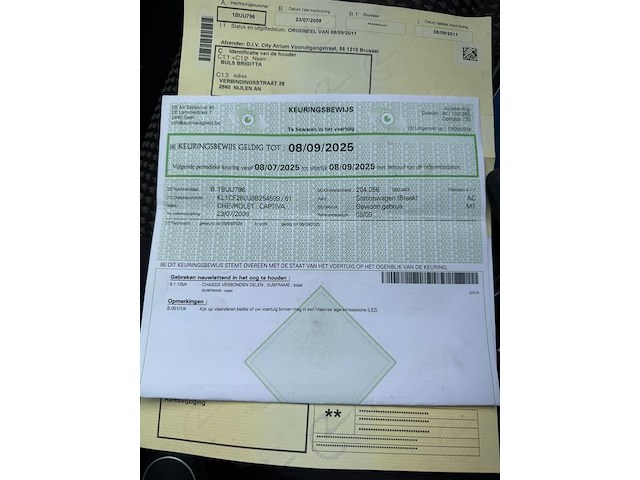 Chevrolet captiva, 2008 - afbeelding 21 van  21