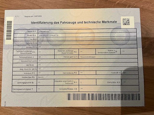 Chevrolet corvette c1 cabriolet vintage auto - afbeelding 36 van  42