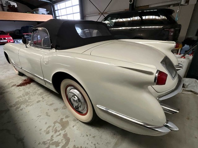 Chevrolet corvette c1 cabriolet vintage auto - afbeelding 40 van  42