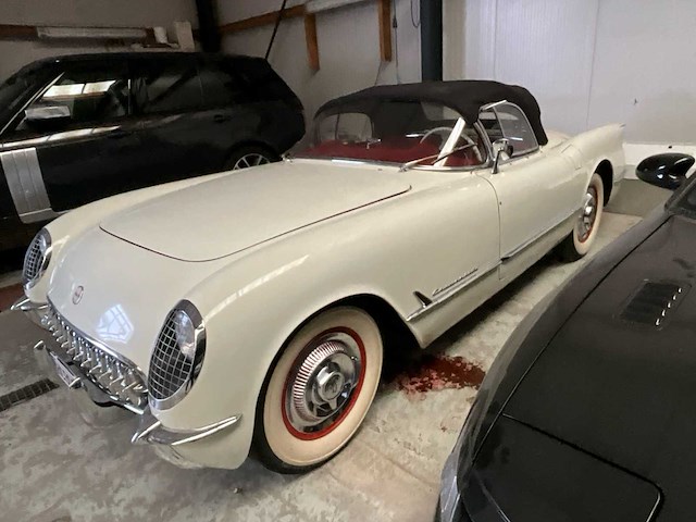 Chevrolet corvette c1 cabriolet vintage auto - afbeelding 2 van  49