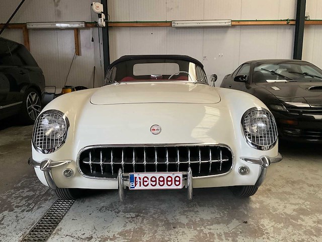Chevrolet corvette c1 cabriolet vintage auto - afbeelding 12 van  49
