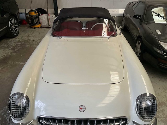 Chevrolet corvette c1 cabriolet vintage auto - afbeelding 13 van  49
