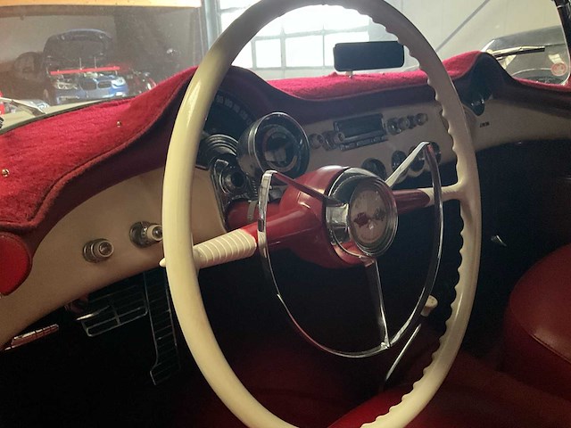 Chevrolet corvette c1 cabriolet vintage auto - afbeelding 17 van  49