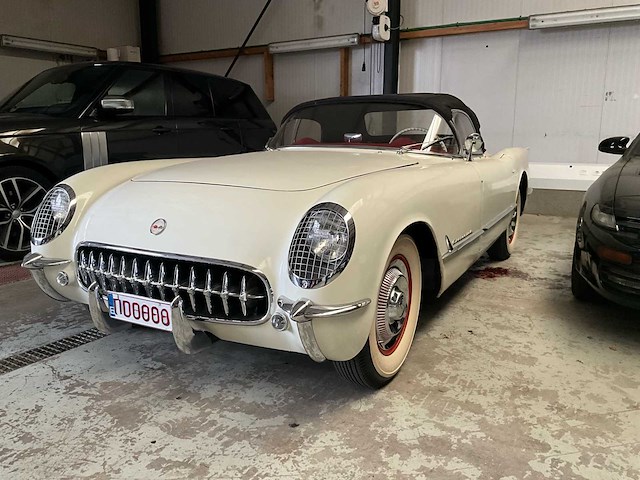Chevrolet corvette c1 cabriolet vintage auto - afbeelding 1 van  45