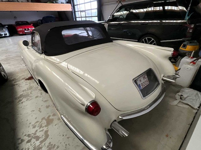 Chevrolet corvette c1 cabriolet vintage auto - afbeelding 44 van  45