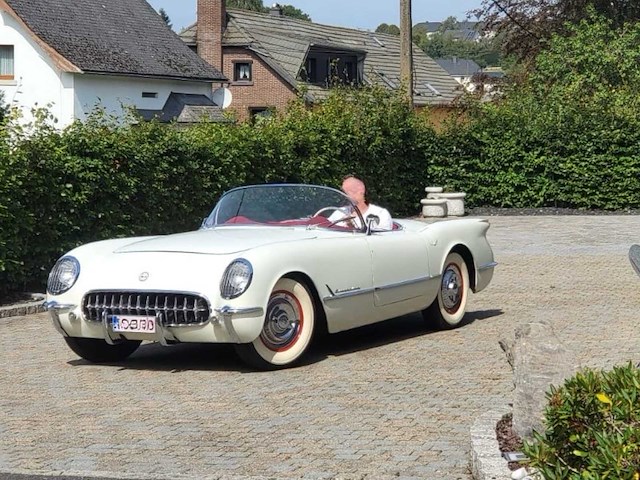 Chevrolet corvette c1 cabriolet vintage auto - afbeelding 12 van  45