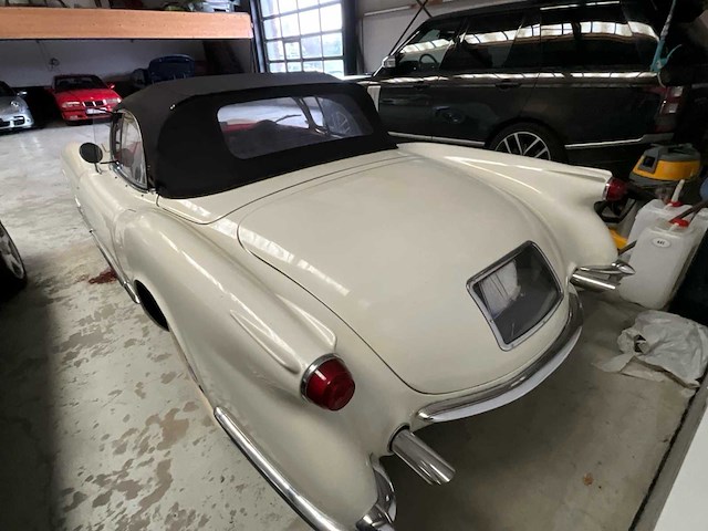 Chevrolet corvette c1 cabriolet vintage auto - afbeelding 45 van  45