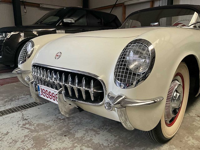 Chevrolet corvette c1 cabriolet vintage auto - afbeelding 36 van  43