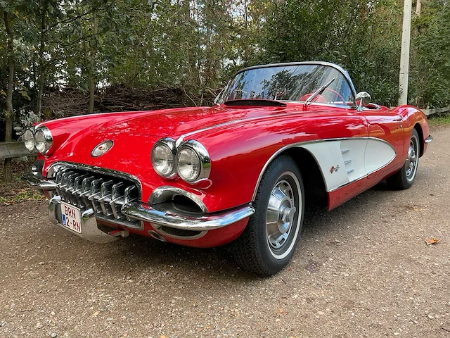 Chevrolet corvette c1 oldtimer - afbeelding 48 van  55