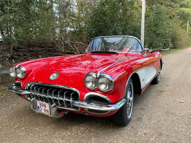 Chevrolet corvette c1 oldtimer - afbeelding 52 van  55