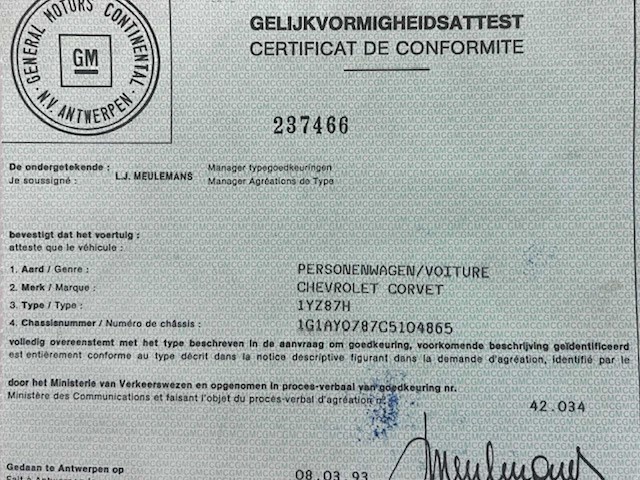 Chevrolet corvette c3 oldtimer - afbeelding 10 van  20