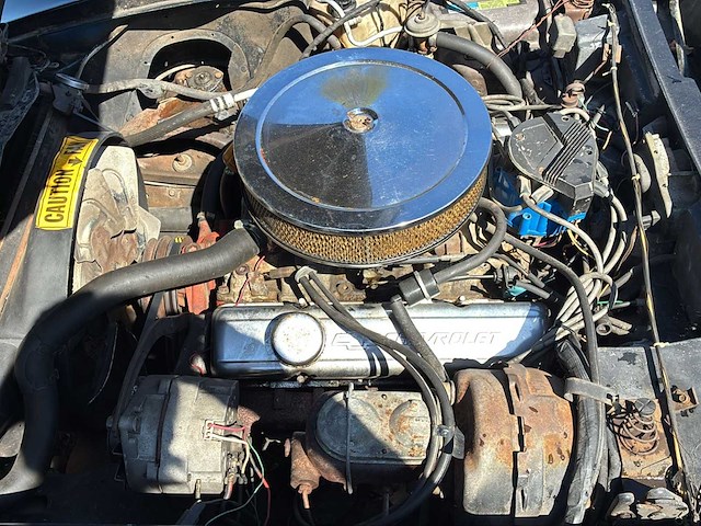 Chevrolet corvette c3 targa v8 coupé oldtimer (met papieren) - afbeelding 25 van  50