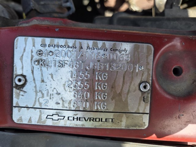 Chevrolet kalos hatchback 1.2i 8v s 72, 2007 - afbeelding 8 van  53