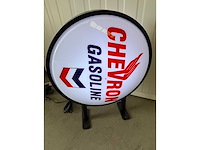 Chevron - gasoline - verlichtingsbord - afbeelding 1 van  4