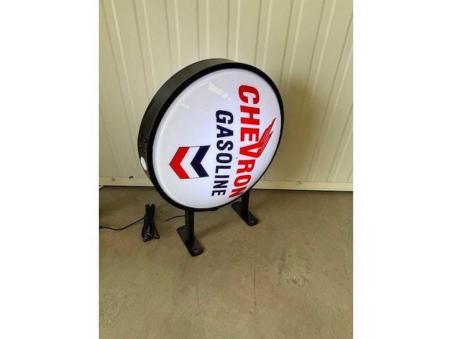 Chevron - gasoline - verlichtingsbord - afbeelding 2 van  4