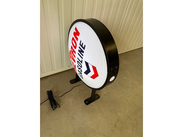Chevron - gasoline - verlichtingsbord - afbeelding 4 van  4