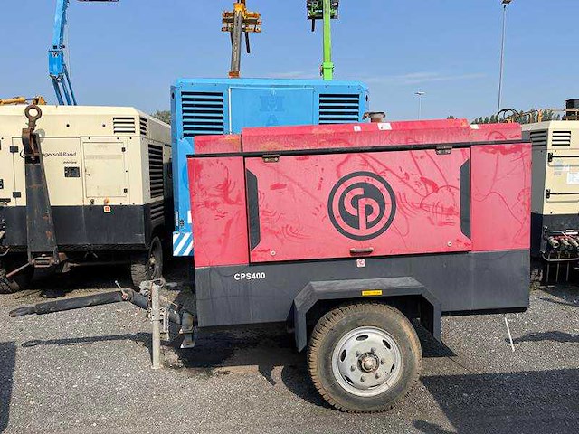 Chicago pneumatic - cps400 - mobiele compressor - 2015 - afbeelding 1 van  2