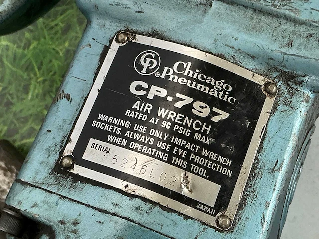 Chicago pneumatic cp-797 pneumatische slagmoersleutel - afbeelding 4 van  6